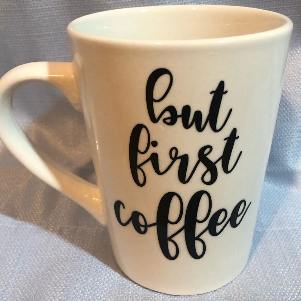 NWOT ☕️ But First Coffee Mug